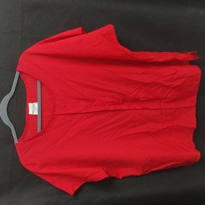 Vintage Bentley Red Blouse